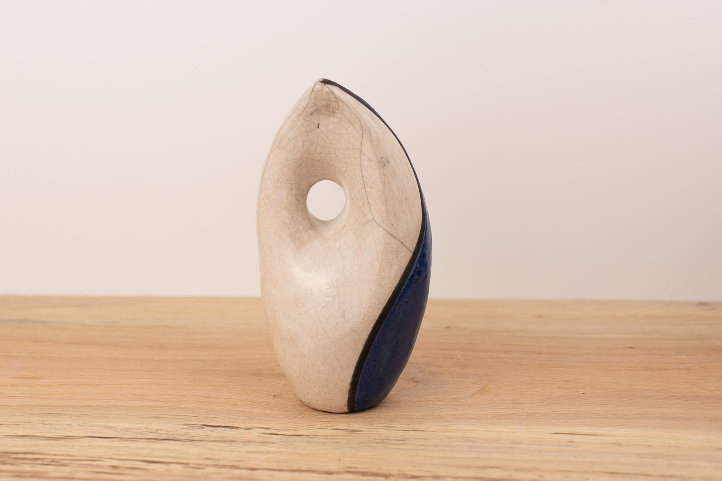 quiet tide sculpture 04 | raku sculpture