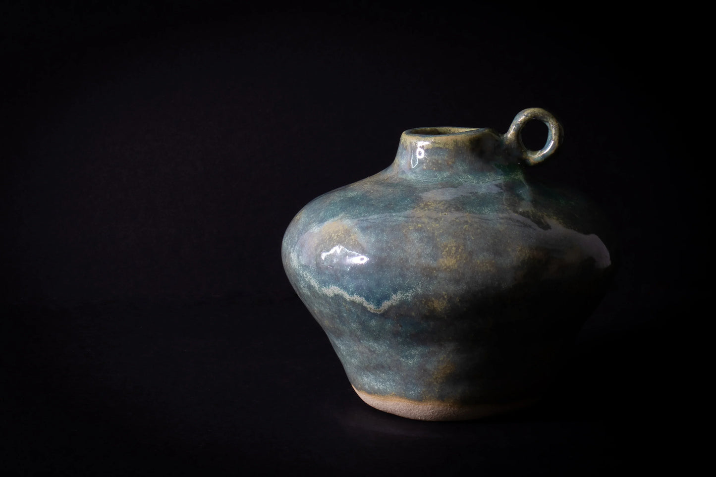 mystic ocean iridescent vase - harlow
