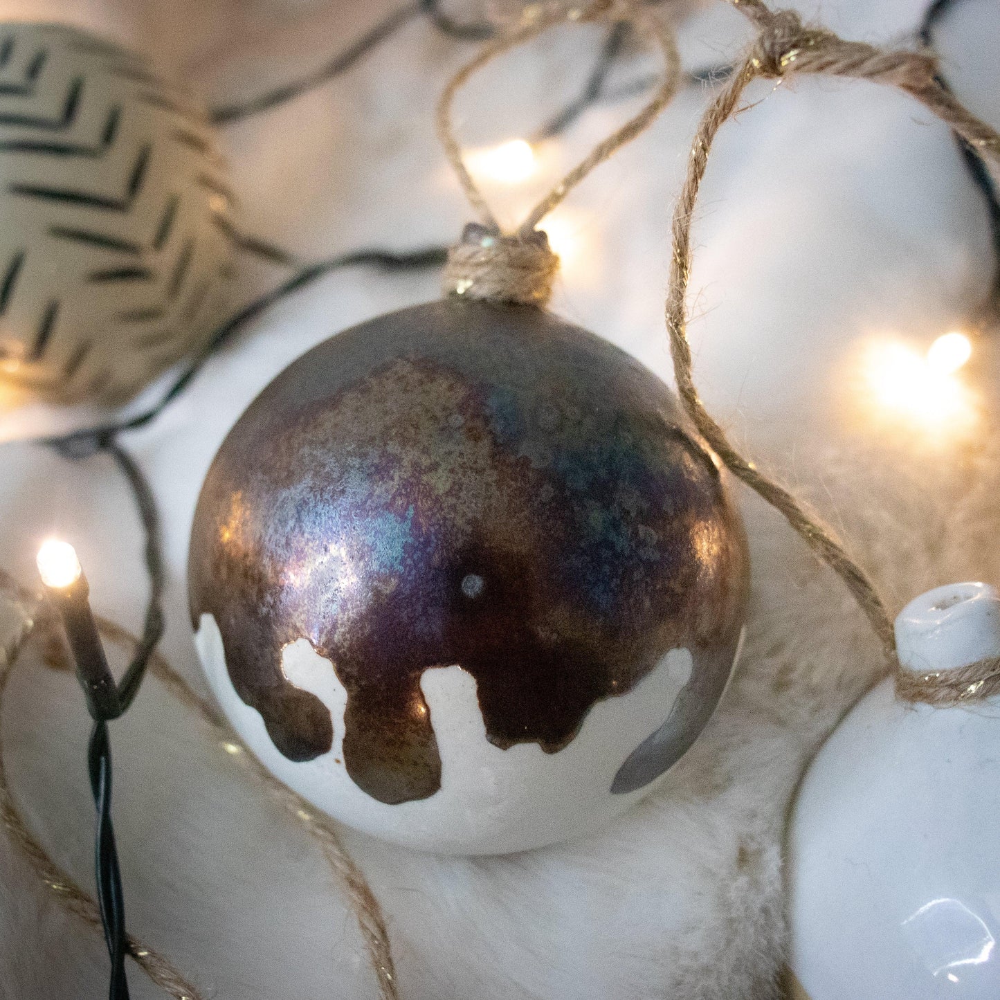 handcrafted ceramic christmas ornaments by jim sweeney - harlow