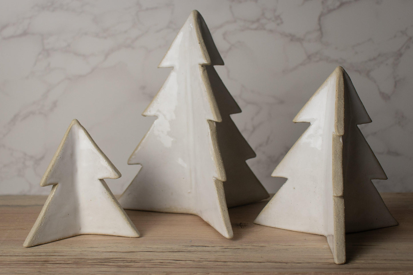 minimalist christmas tree decor - set of 3 - harlow