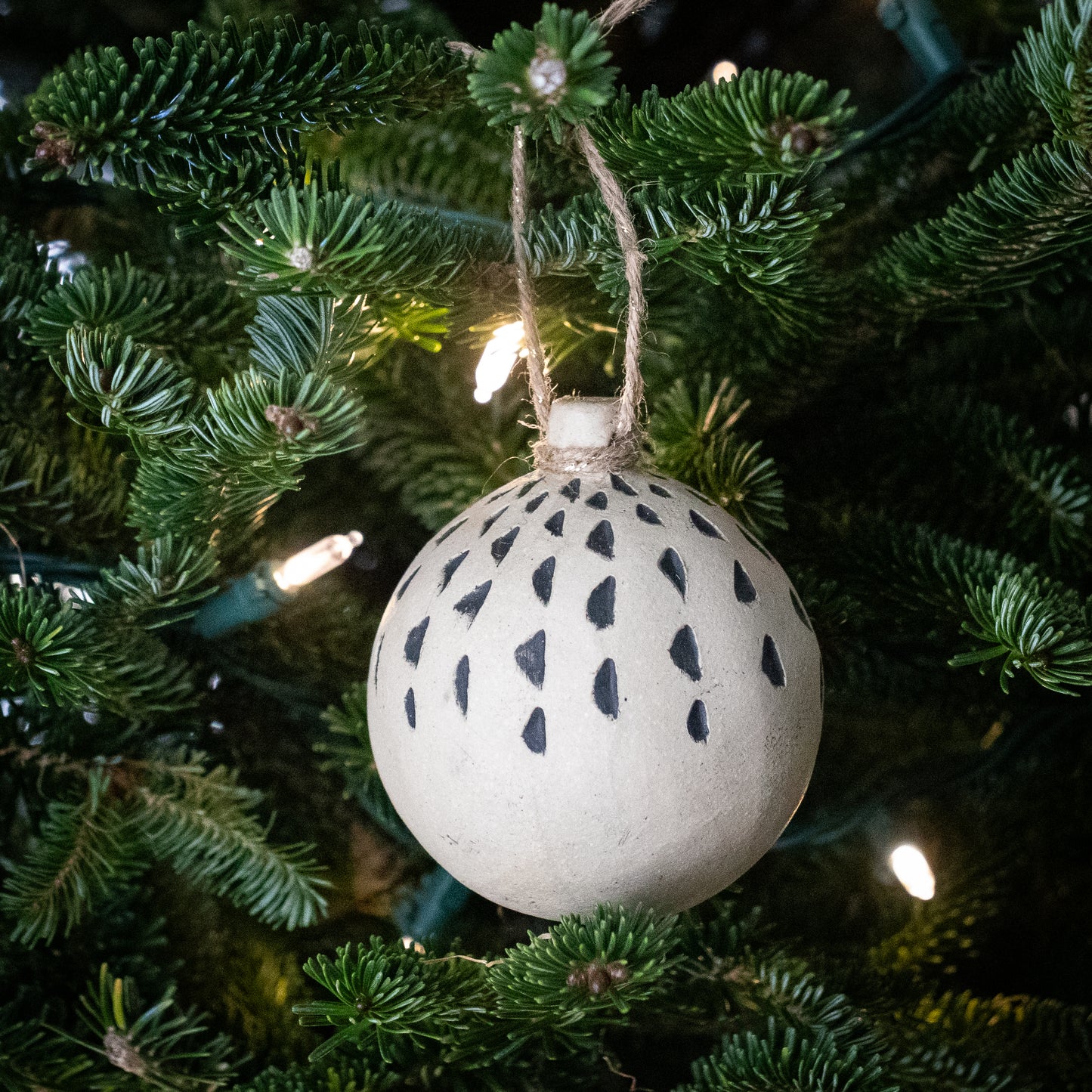handcrafted ceramic christmas ornaments by jim sweeney