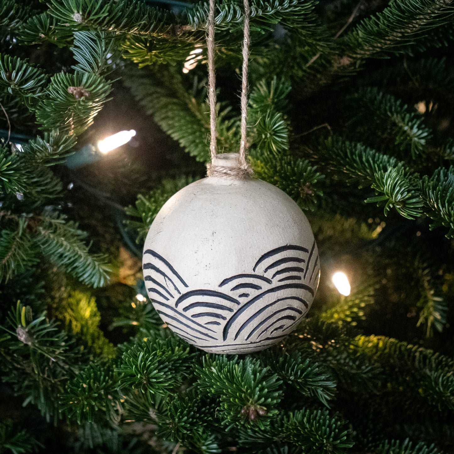 handcrafted ceramic christmas ornaments by jim sweeney