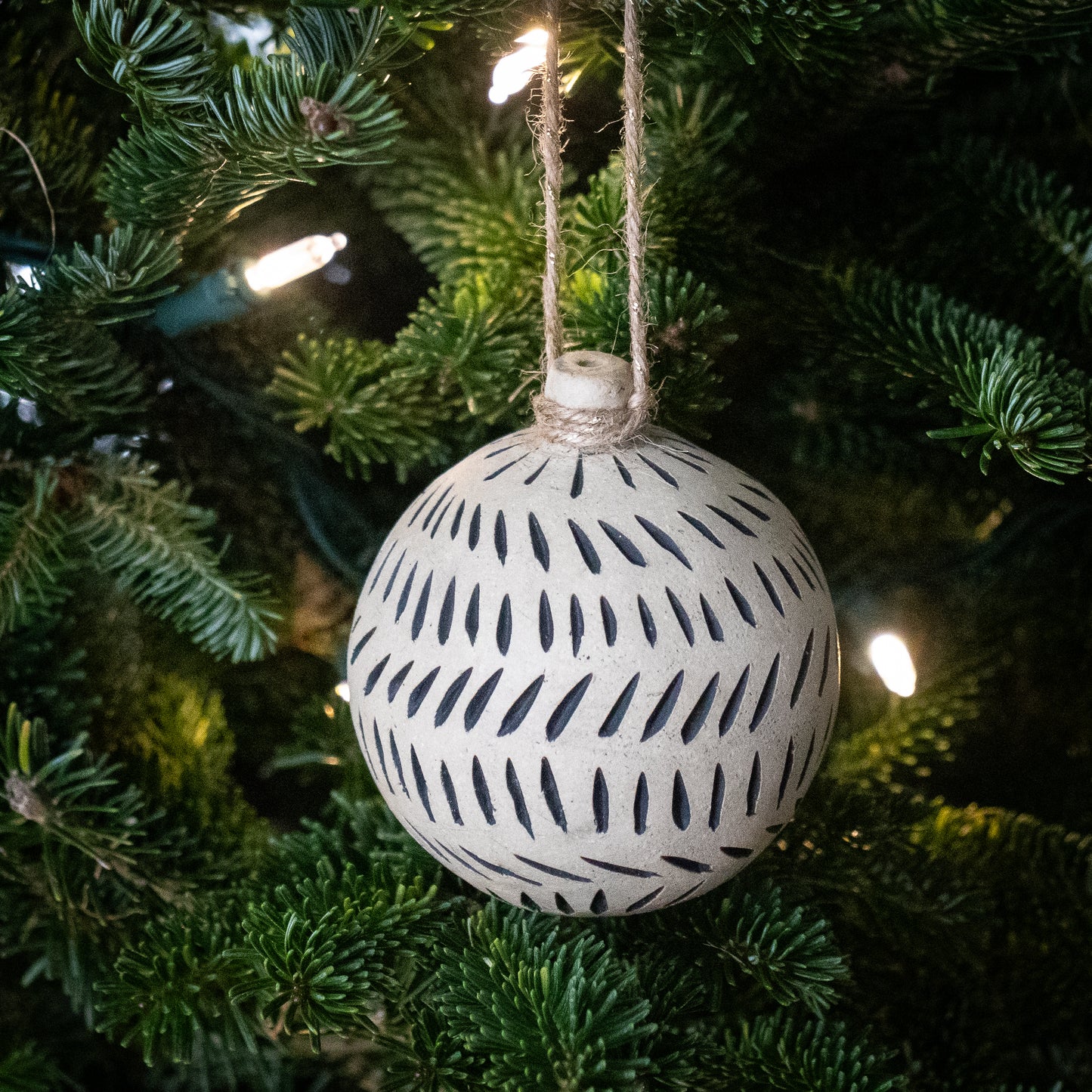 handcrafted ceramic christmas ornaments by jim sweeney