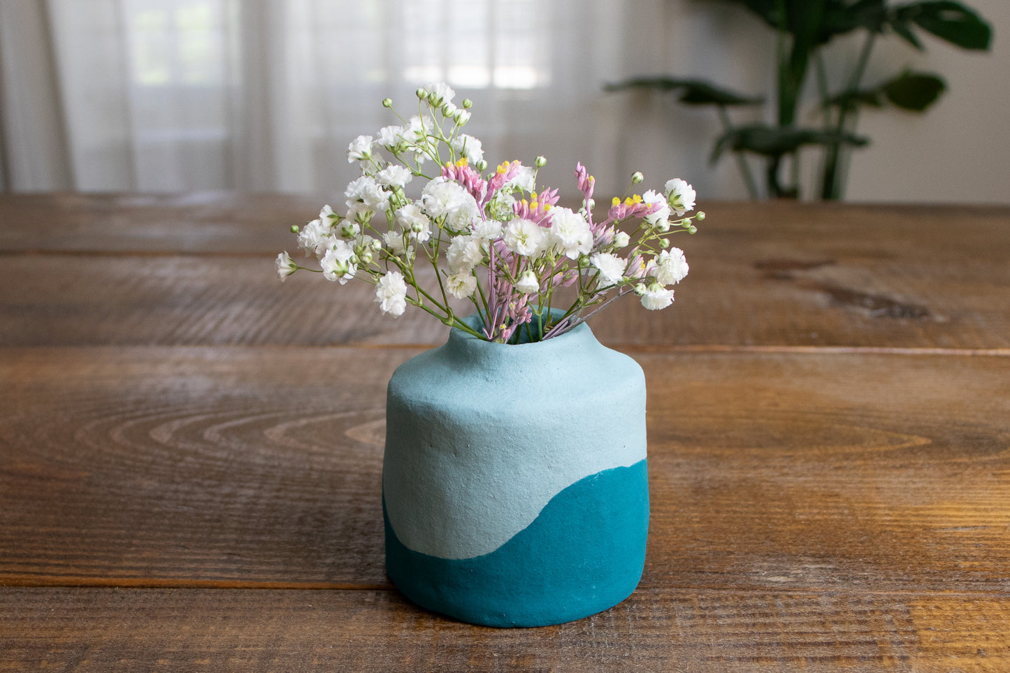 sea & sky bud vase