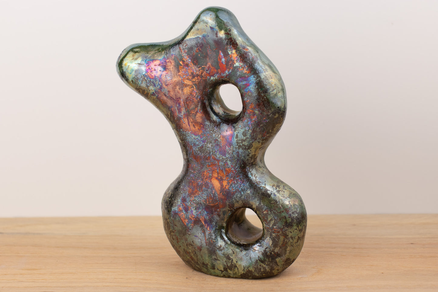 phoenix sculpture 02 | raku sculpture