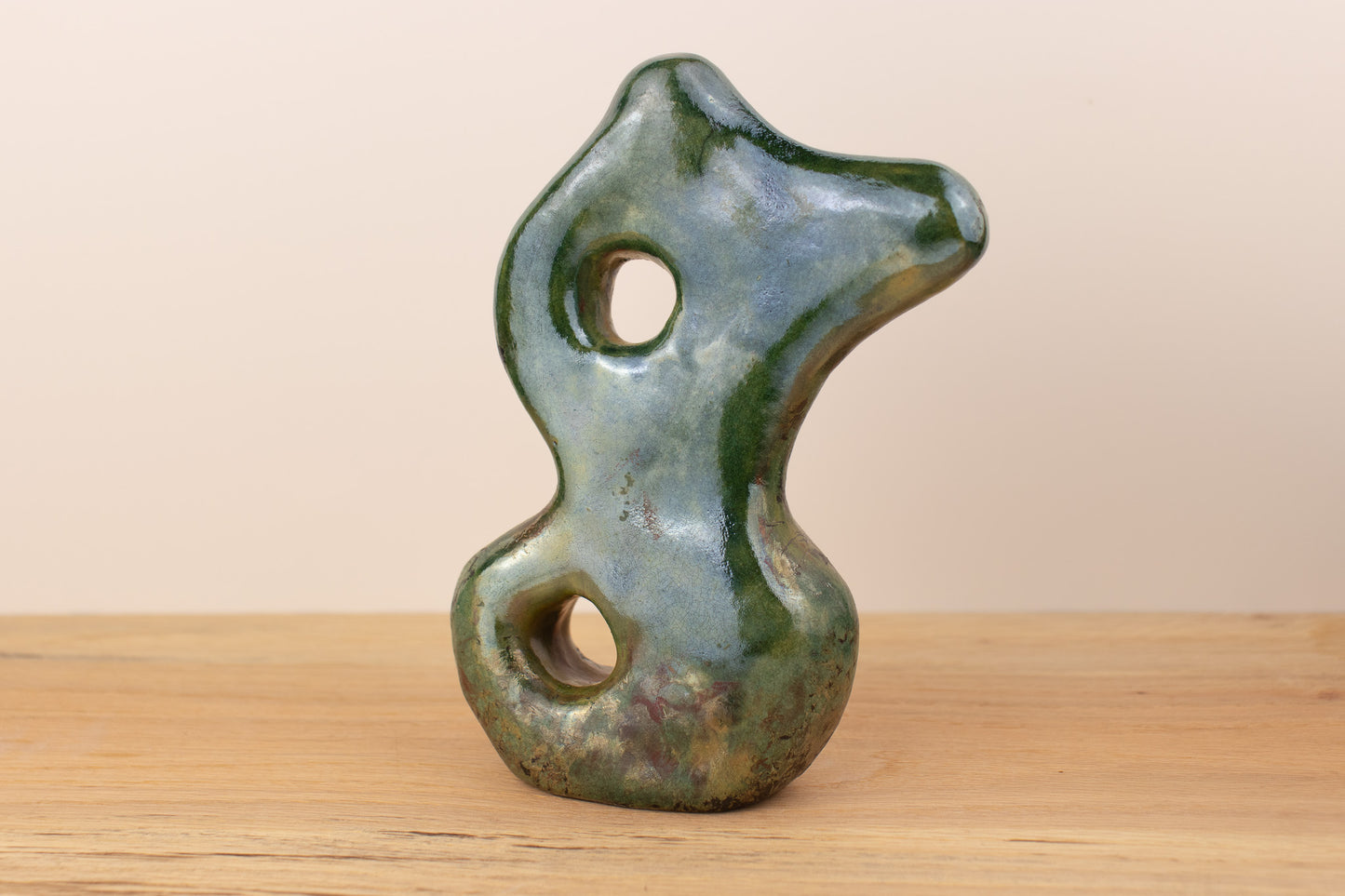 phoenix sculpture 02 | raku sculpture