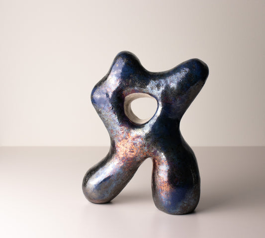 from embers sculpture 01 | raku sculpture