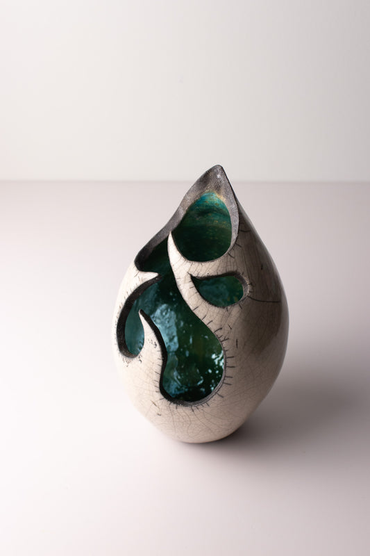 nosara vessel 3 | raku vessel
