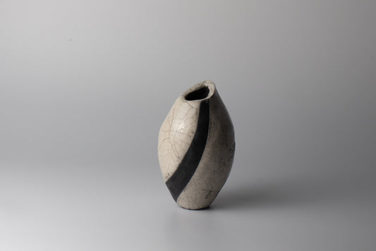 mavericks vase 10 | raku vase