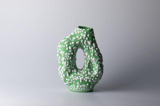 the grass is always greener | sculptural vessel