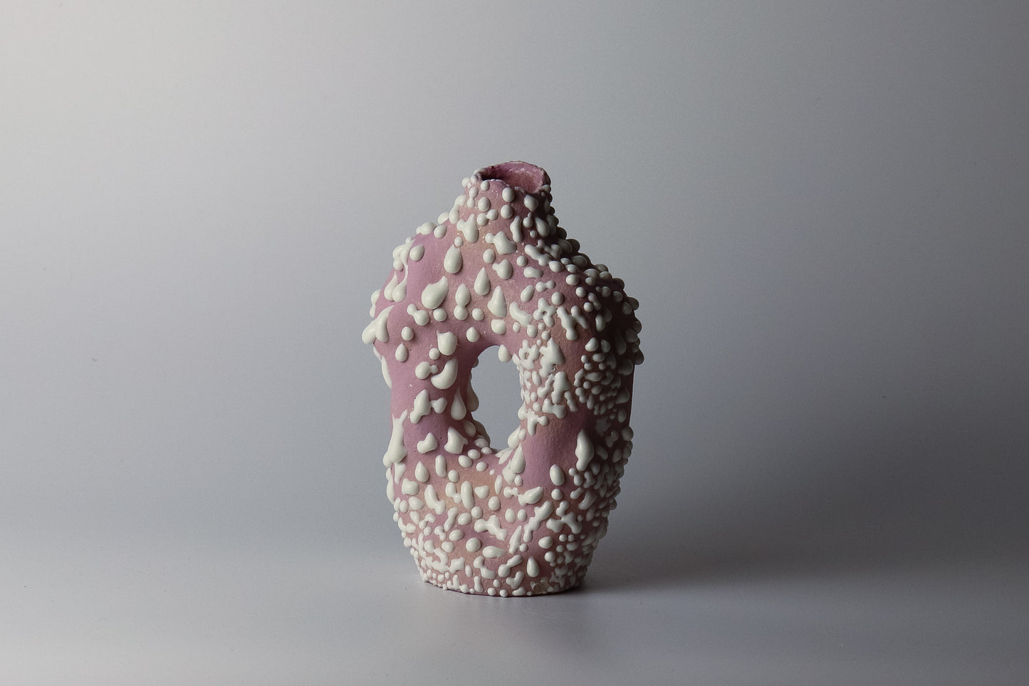 running through lavender fields | sculptural vessel