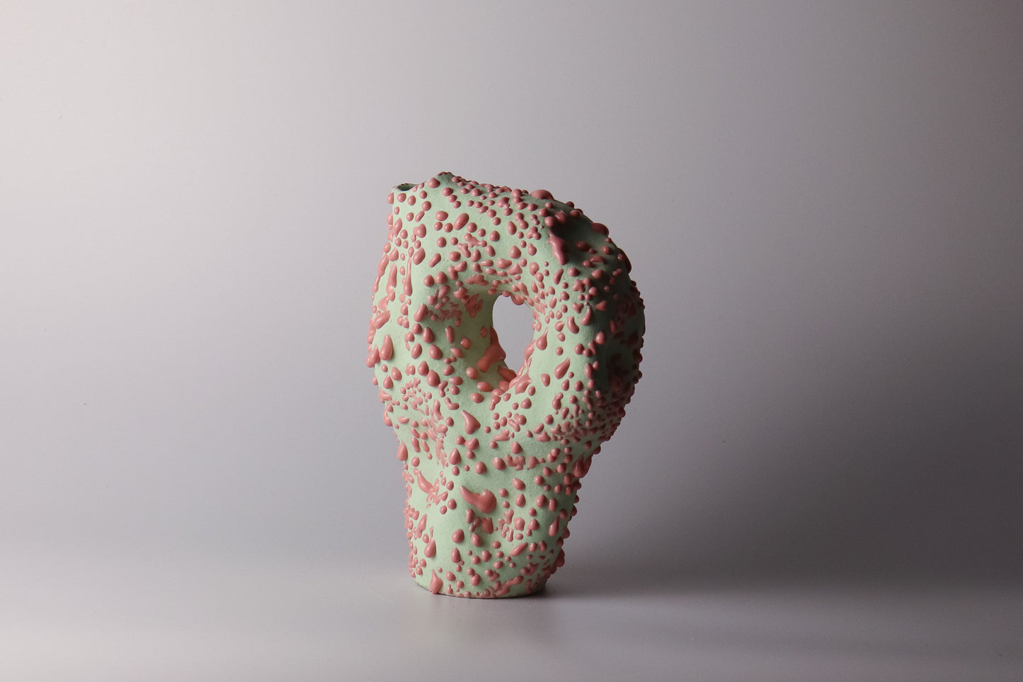melty mint | sculptural vessel
