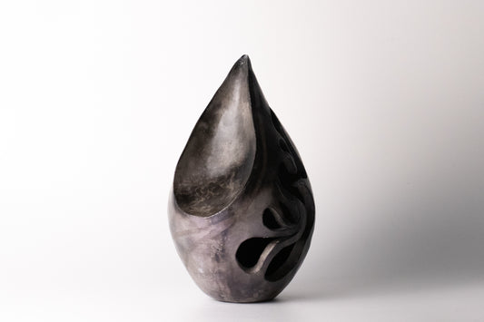 the last set before dark | saggar sculpture
