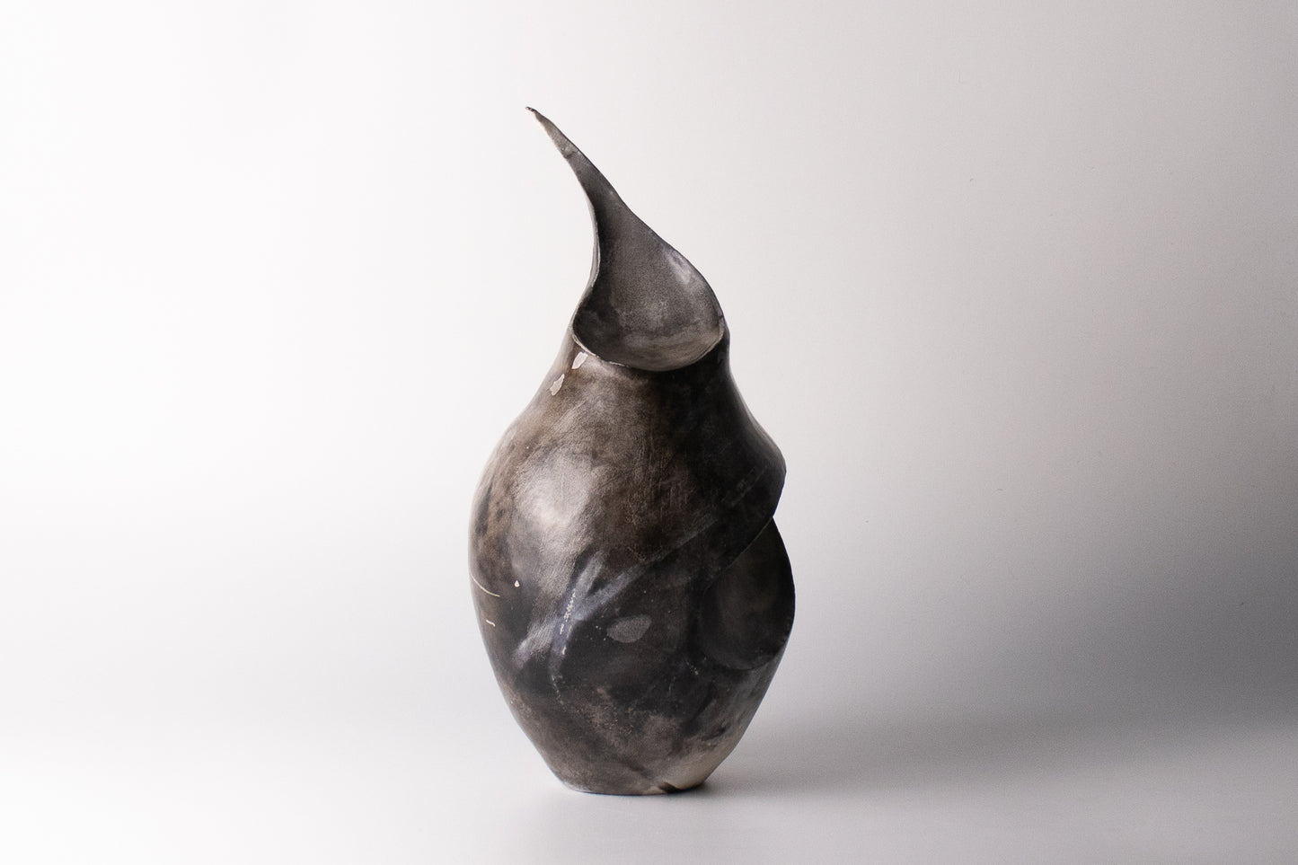 doing nothing at all | saggar sculpture