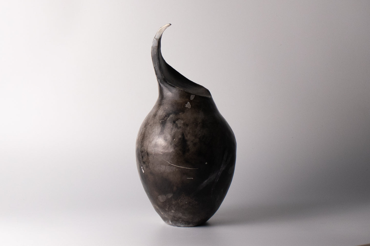 doing nothing at all | saggar sculpture