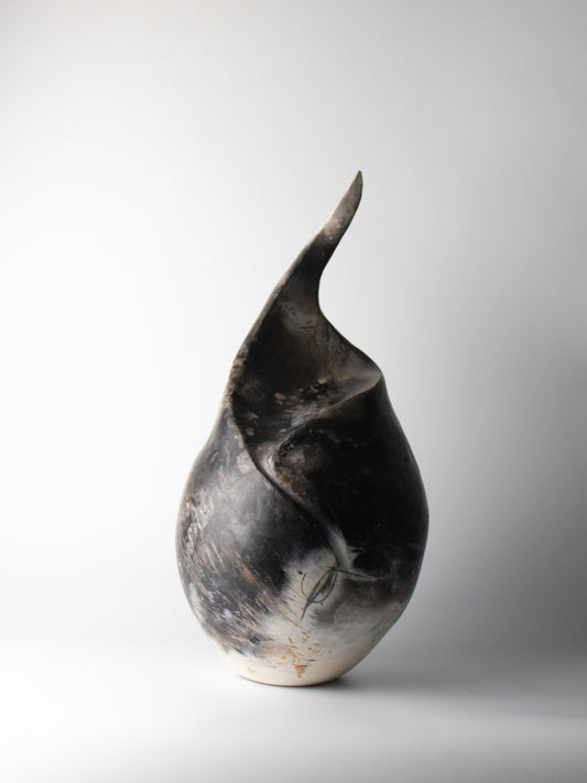 "hello big sur...sir?" | saggar sculpture