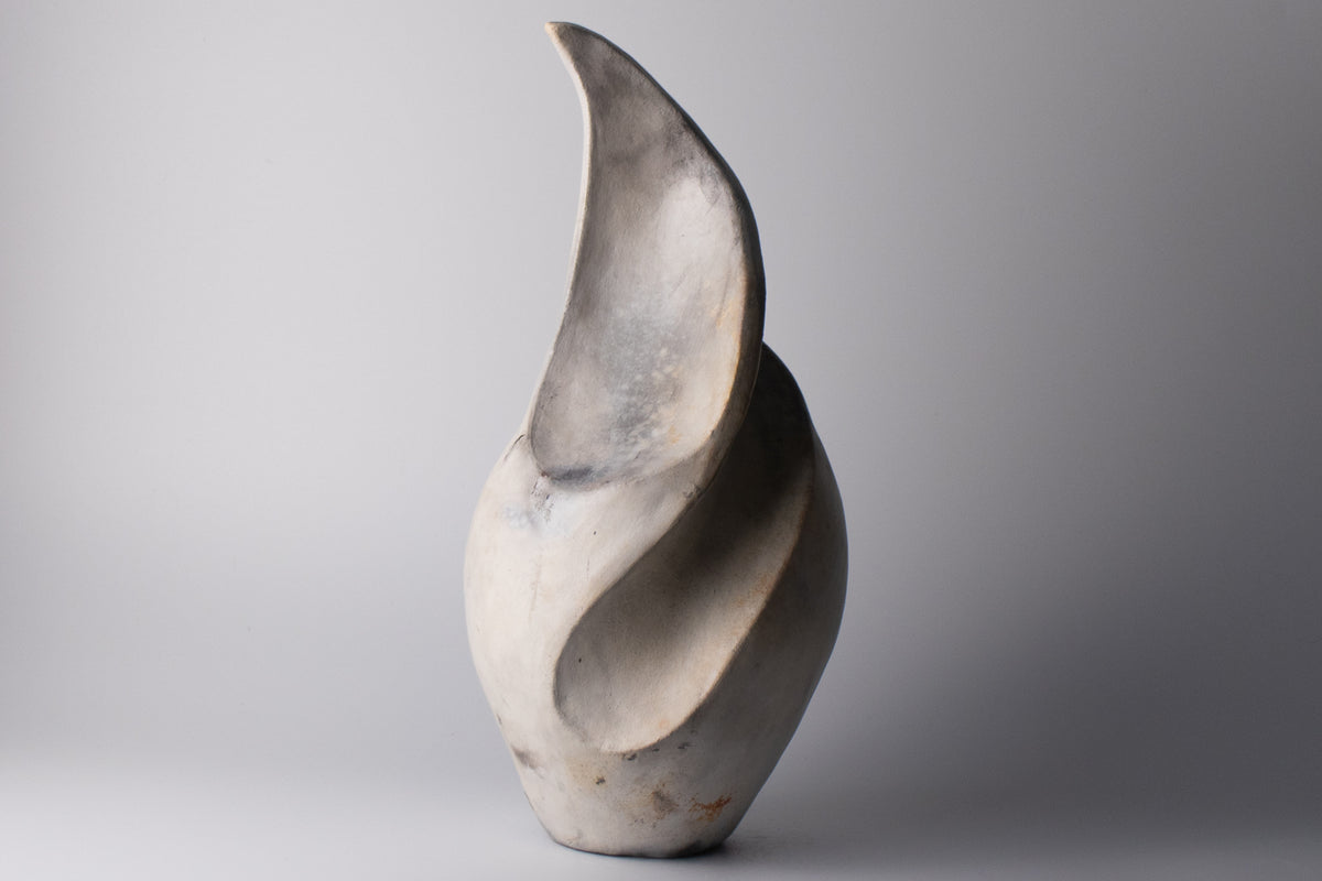 let go, but keep it inside | saggar sculpture