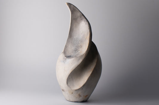 let go, but keep it inside | saggar sculpture