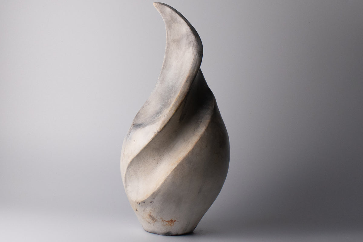 let go, but keep it inside | saggar sculpture