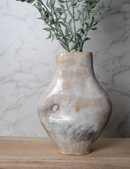 windswept hollow vase