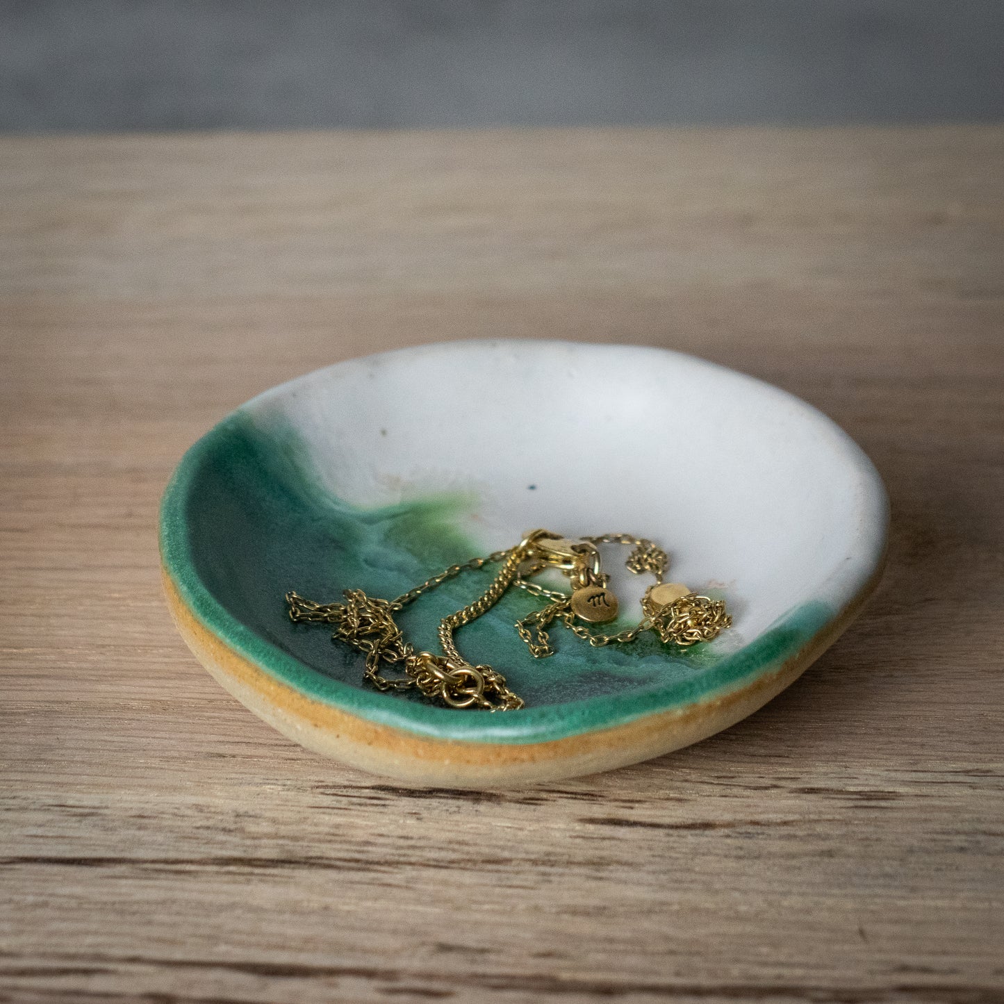 emerald tide trinket dish