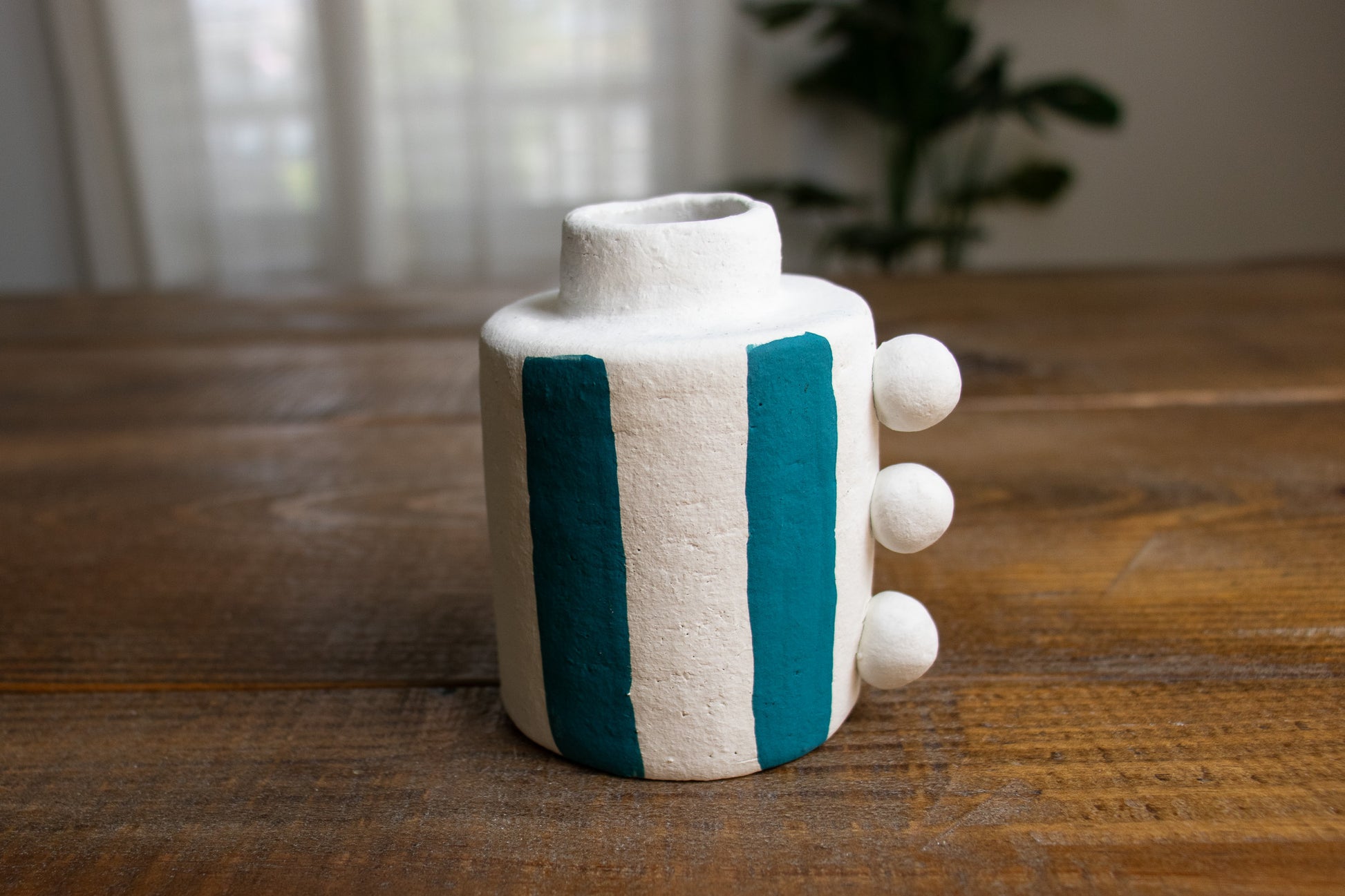 nautical stripe bud vase - harlow
