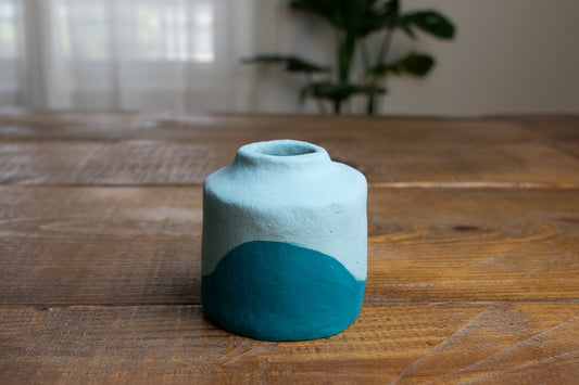 sea & sky bud vase