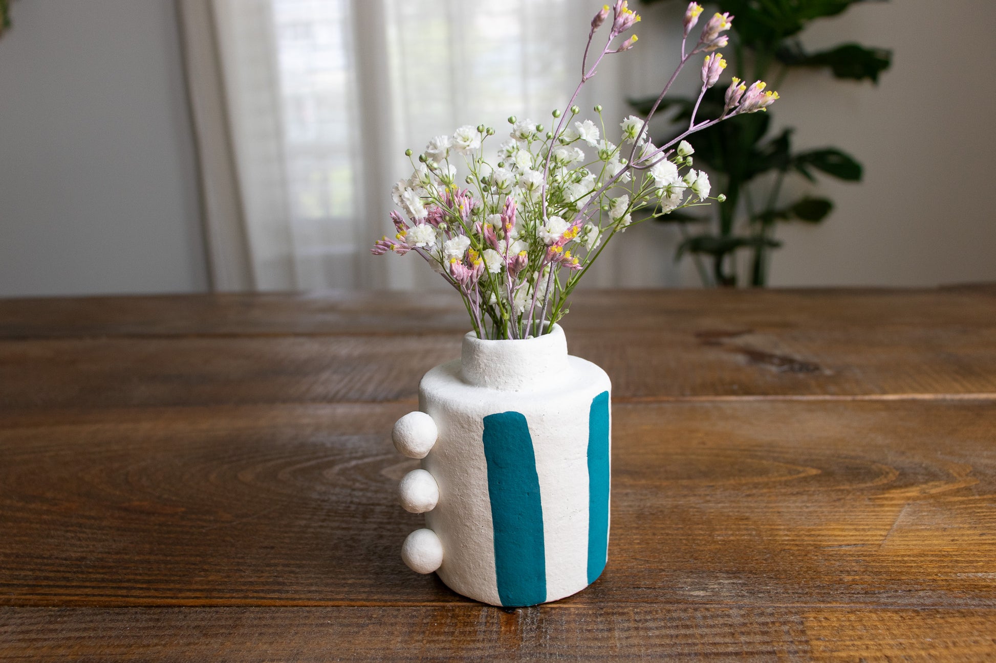 nautical stripe bud vase - harlow
