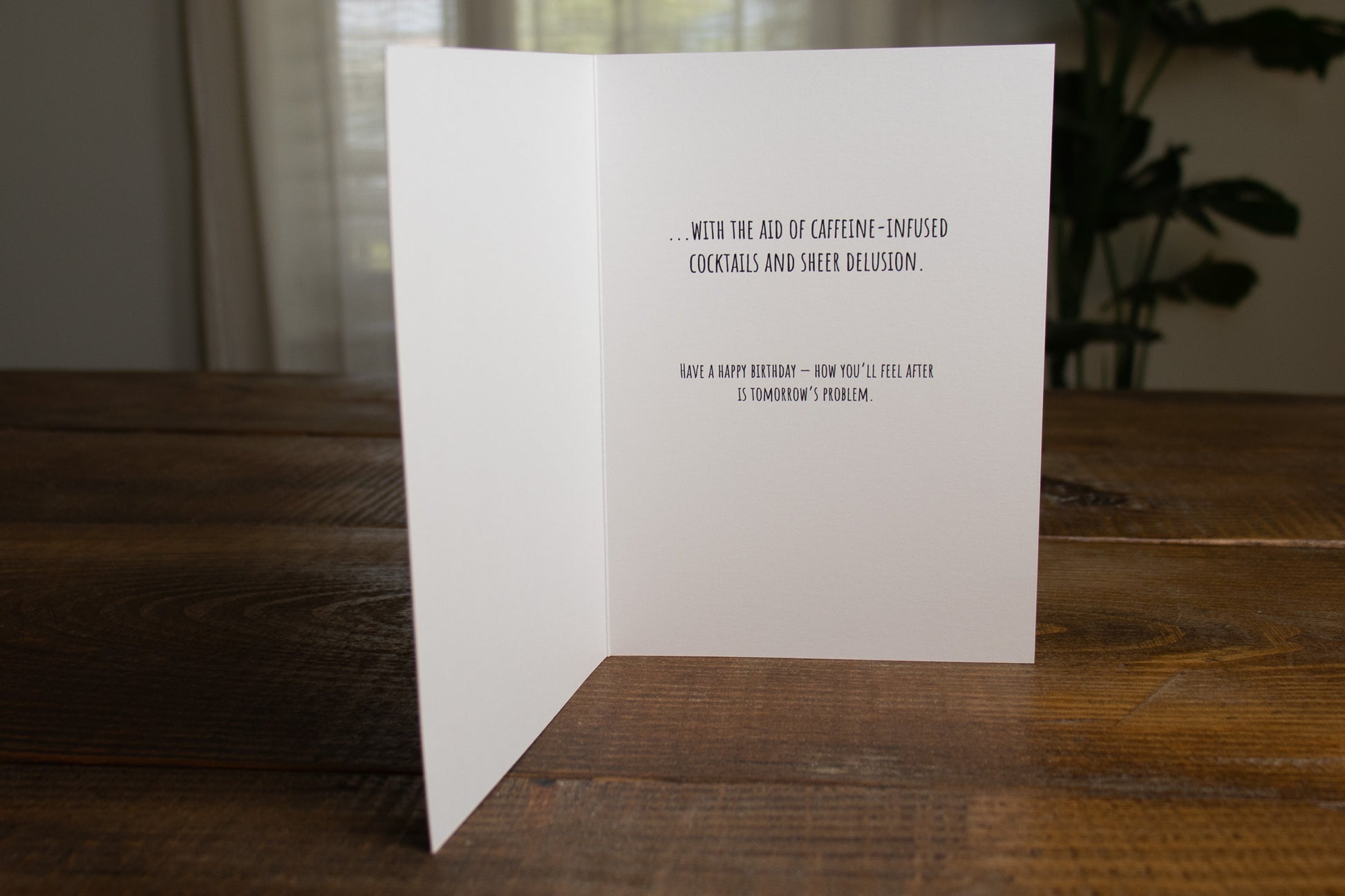 espresso martini birthday card - harlow
