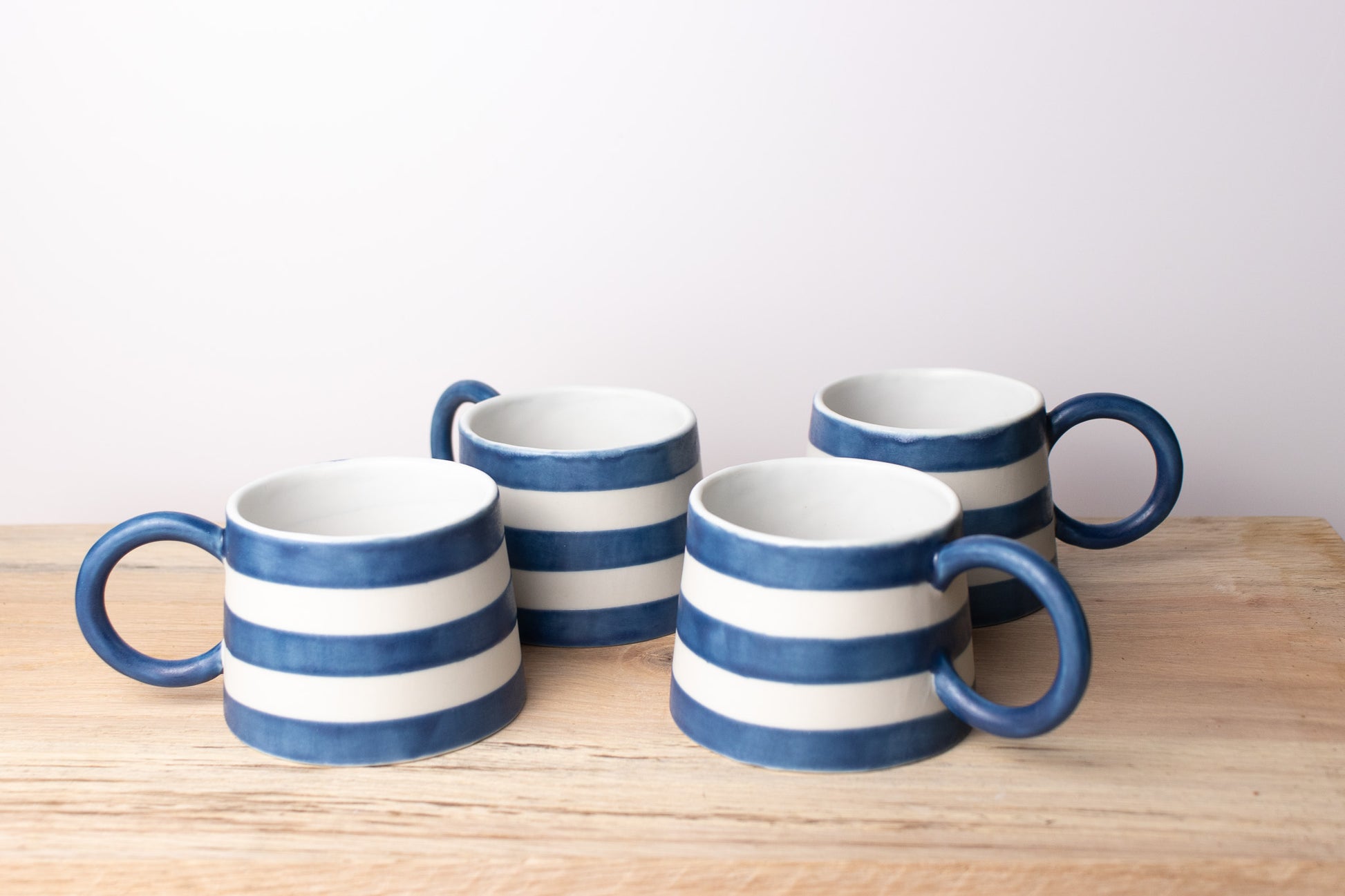seafarer mug - navy stripe - harlow