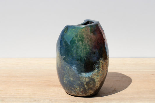 deepwater 01 | raku vase