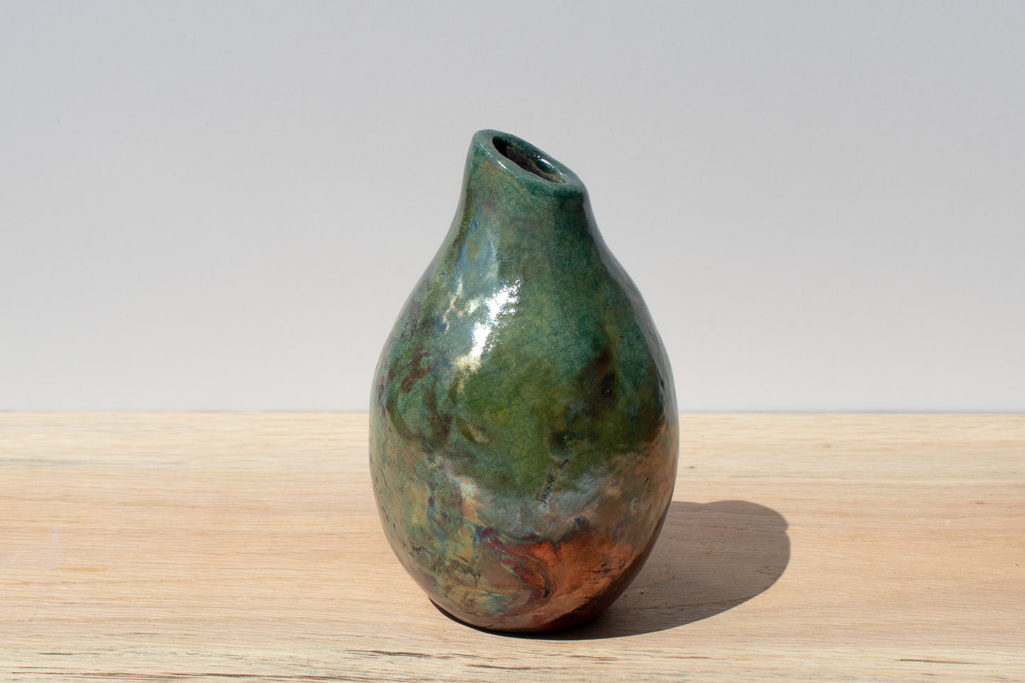 undercurrent 01 | raku vase