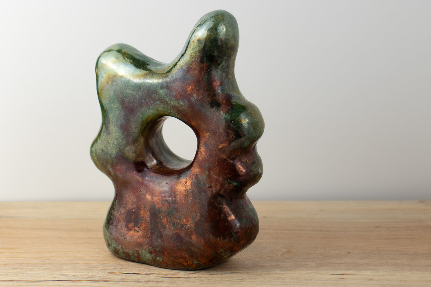 phoenix sculpture 01 | raku sculpture