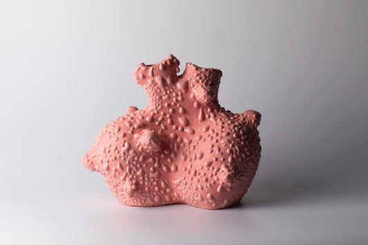 la vie en rose | sculptural vessel