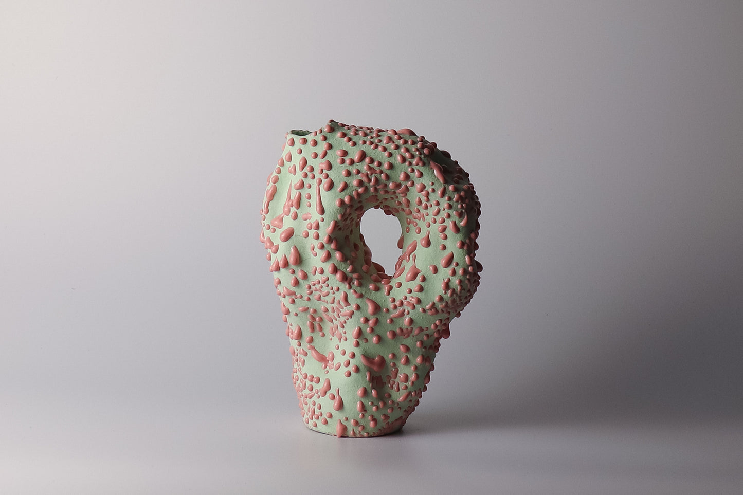 melty mint | sculptural vessel