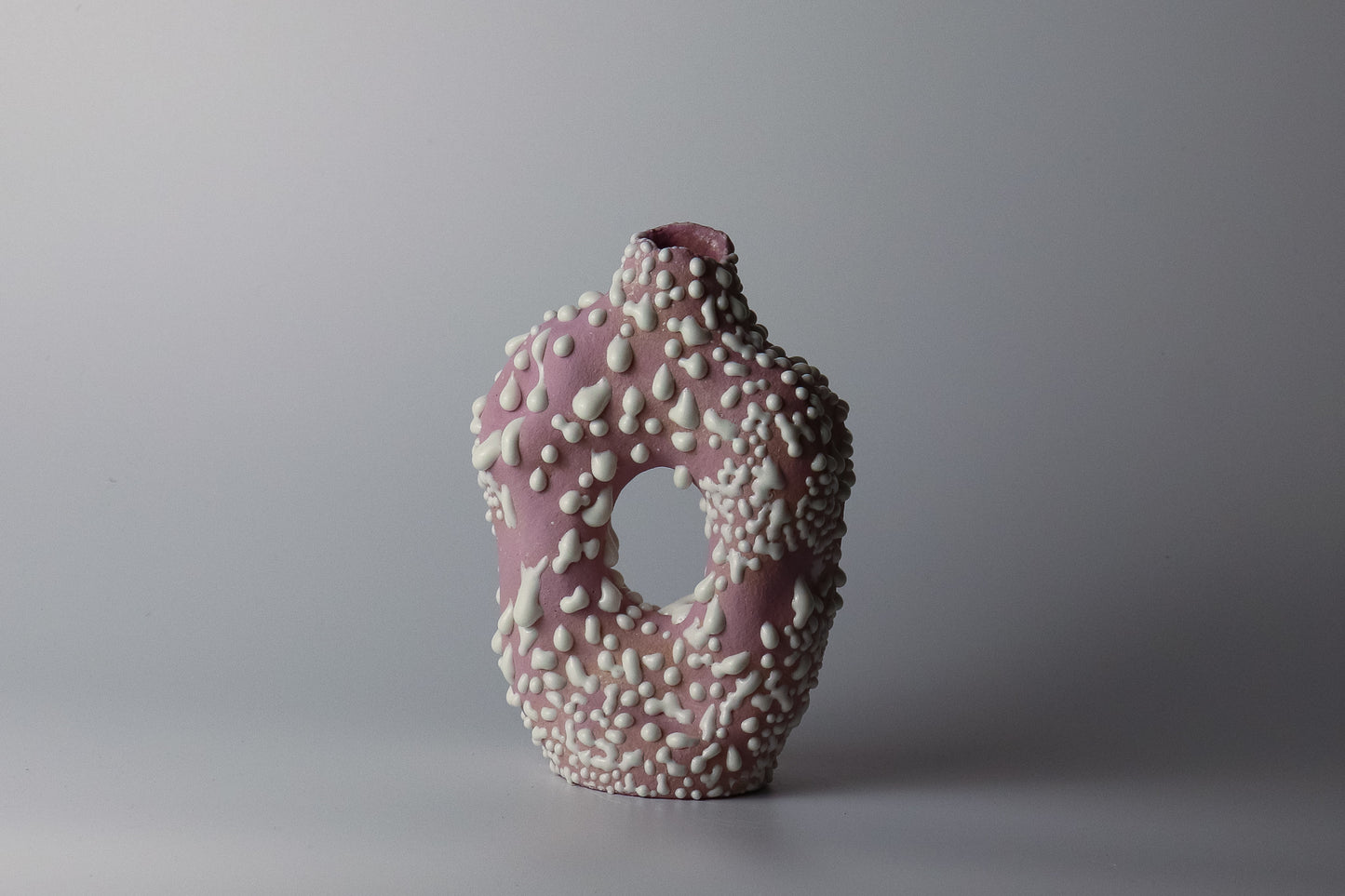 running through lavender fields | sculptural vessel